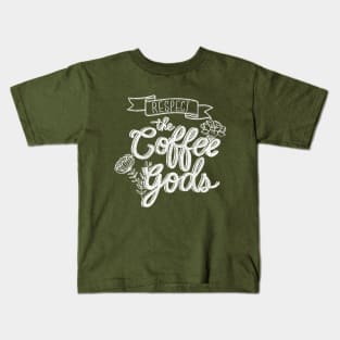 COFFEE GODS Kids T-Shirt